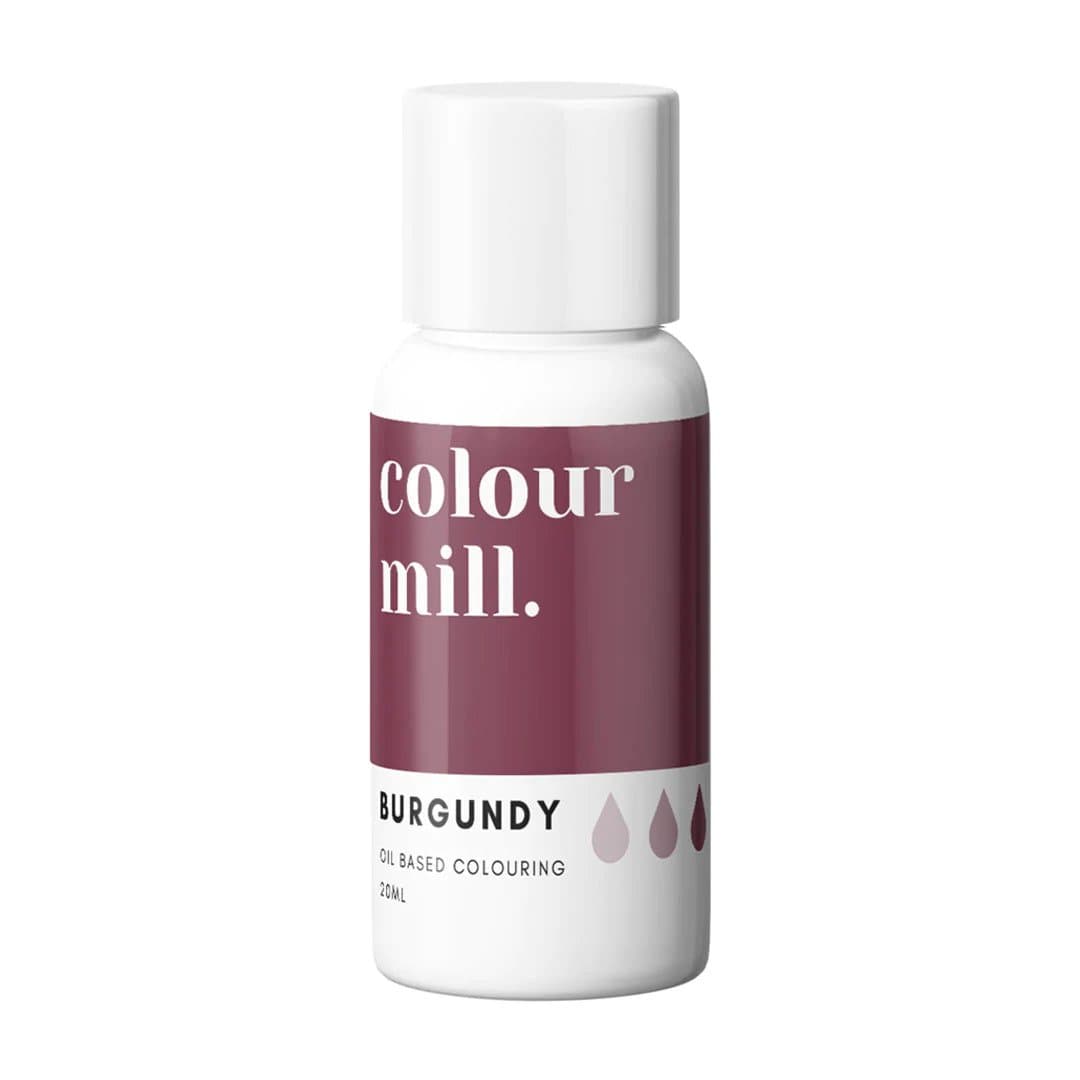 Öljypohjainen Elintarvikeväri, 20ml - Burgundy