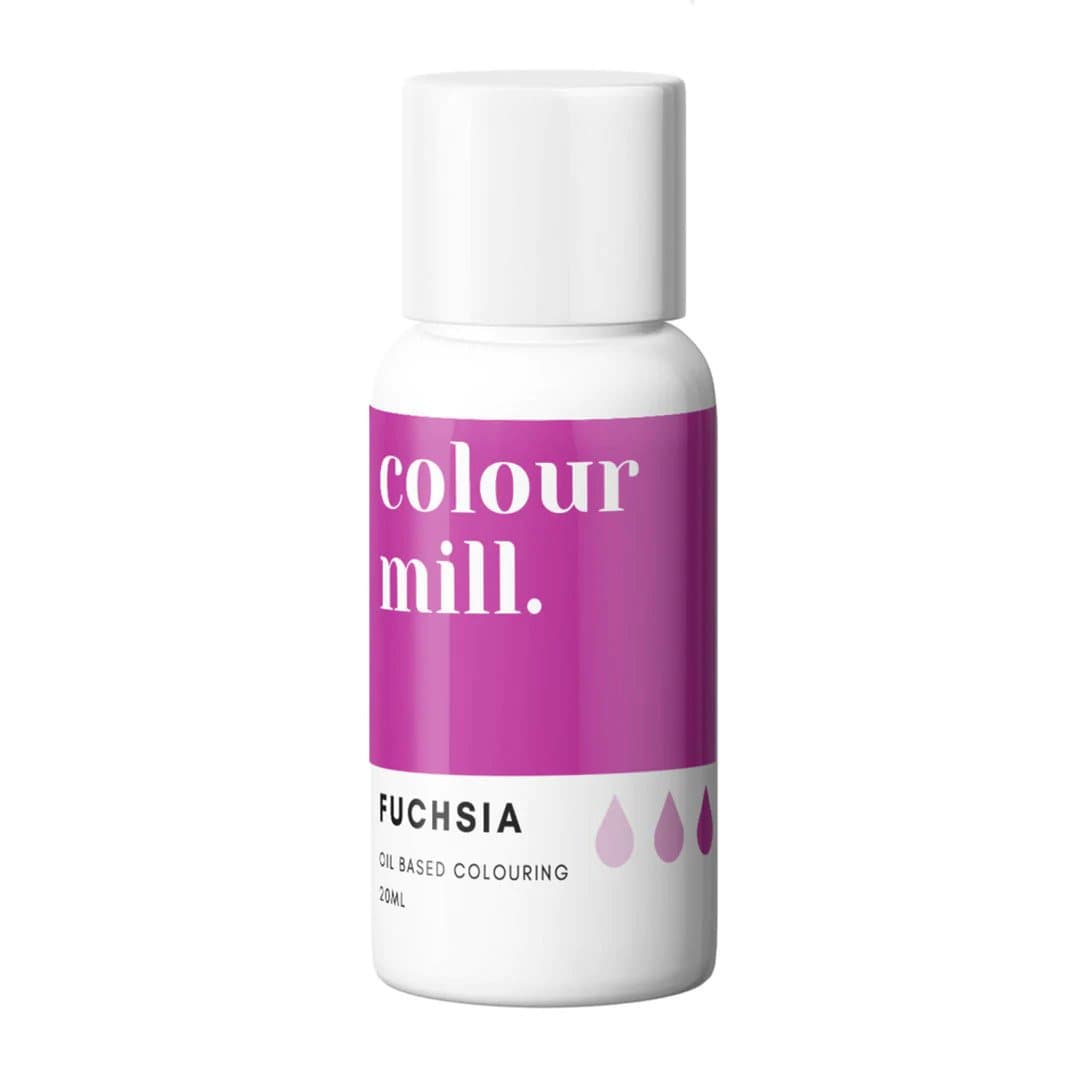Öljypohjainen Elintarvikeväri, 20ml - Fuchsia