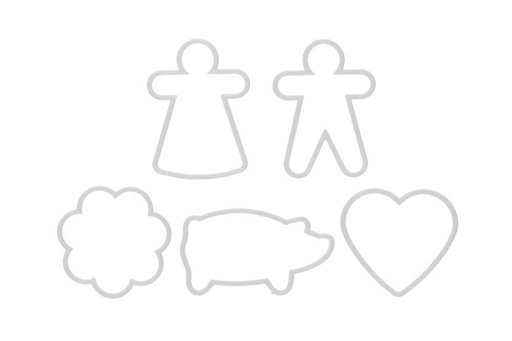 Piparkakkumuotti - Muovi, 5kpl