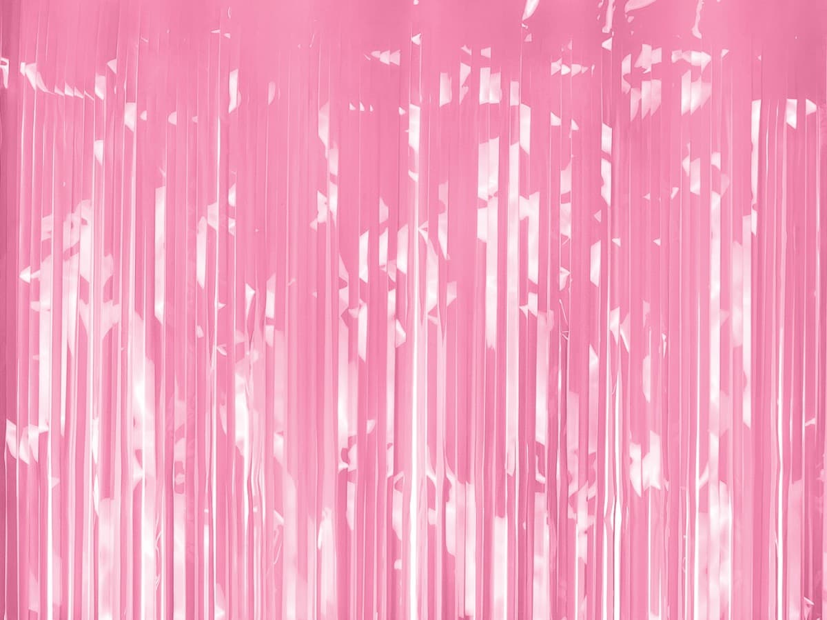 Taustaverho - Pastellinpinkki, 100x200 cm