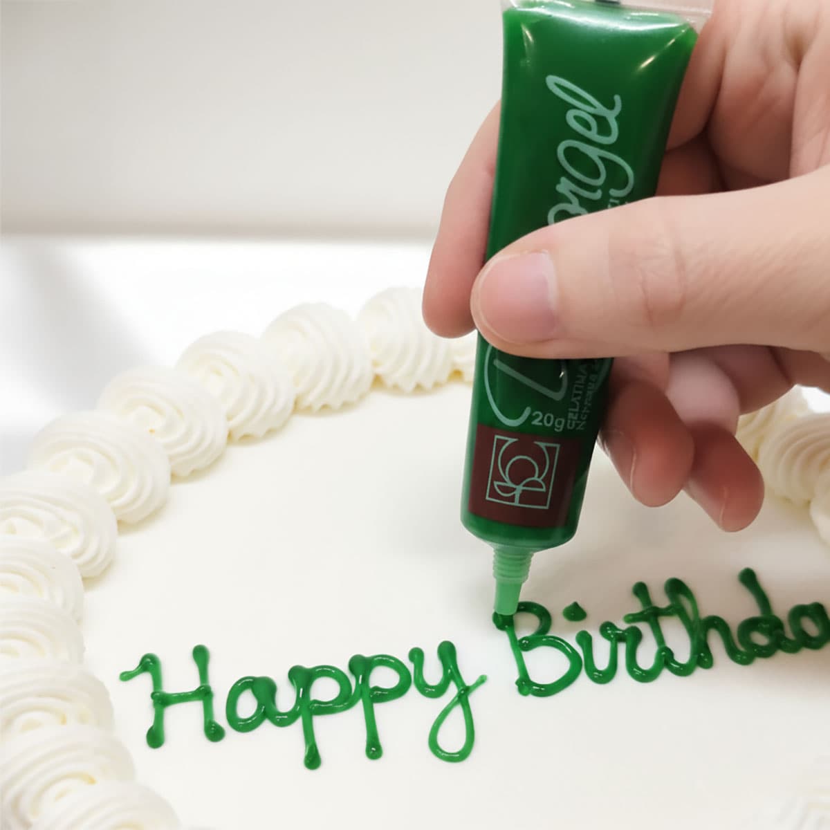 Decorgel koristelu- ja kirjoitusgeeli – Vihreä 20 g