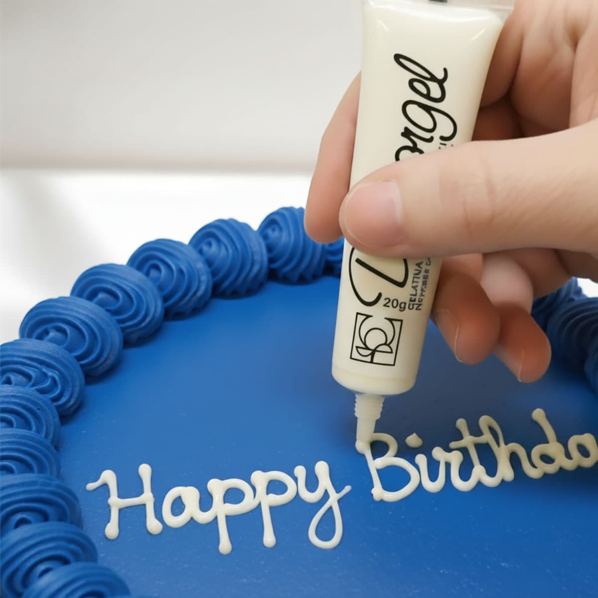 Decorgel koristelu- ja kirjoitusgeeli – Luonnonvalkoinen 20 g