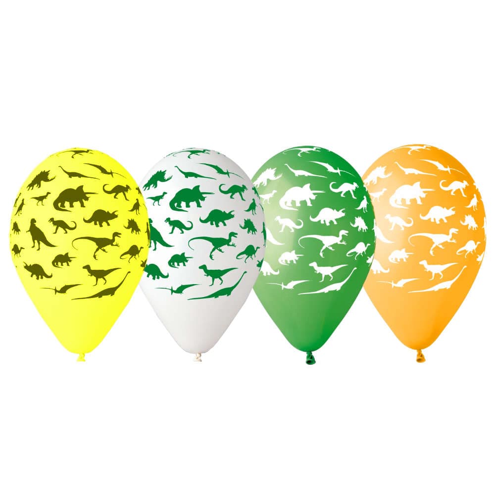 Ilmapallot - Dinosaurus Mix, 5kpl