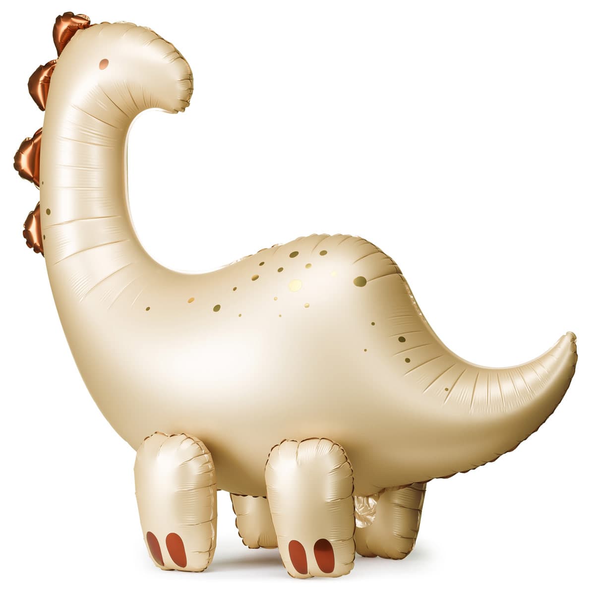 3D Foliopallo - Brontosaurus, Beige, 91x85cm