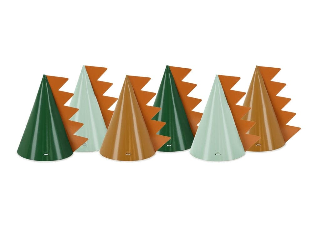 Juhlahatut - Dinosaurus,  6kpl