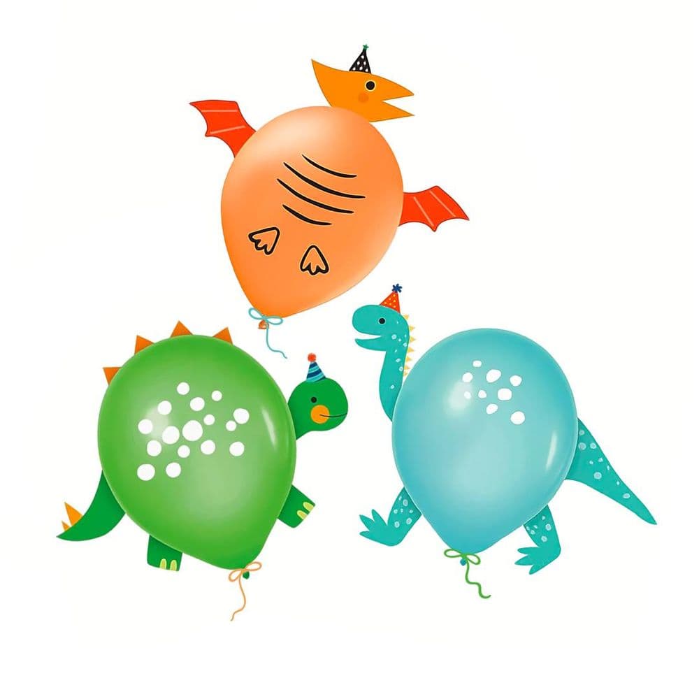 Ilmapallot - Dinosaurushahmot, 3 kpl