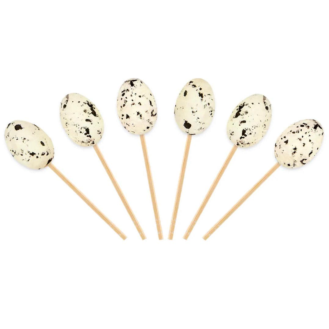 Koristetikut - Kerma/ruskeat pääsiäismunat, 36kpl