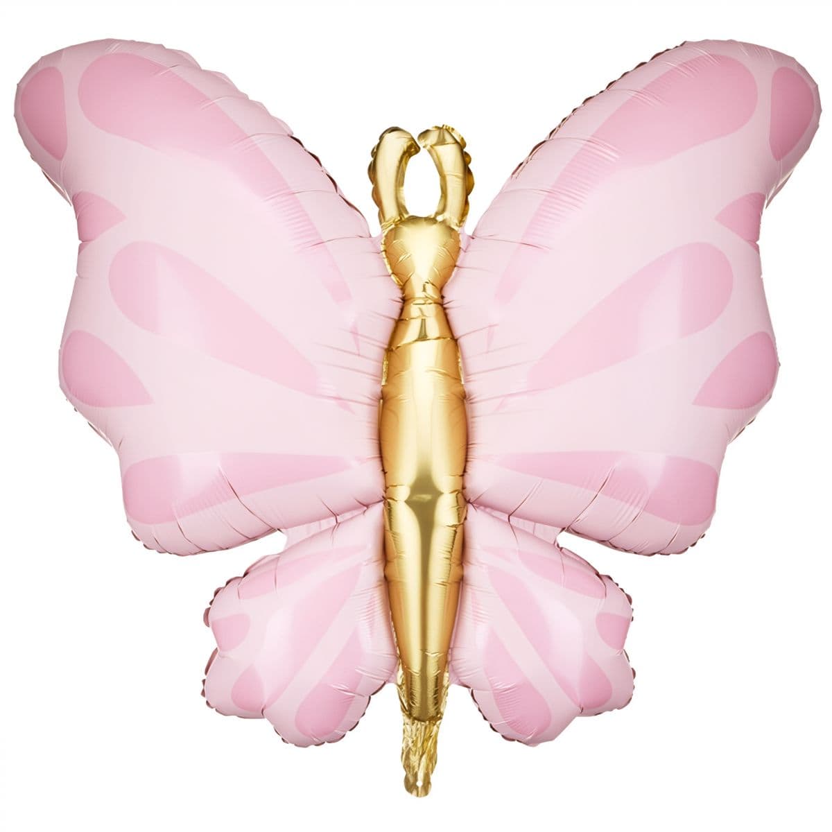 Foliopallo - Vaaleanpunainen perhonen, 69 x 69 cm, 1 kpl