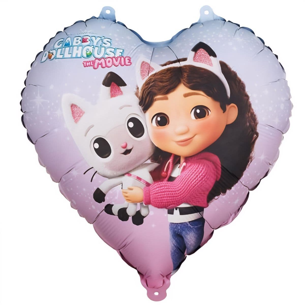 Foliopallo - Gabby's Dollhouse, sydän, 35 cm