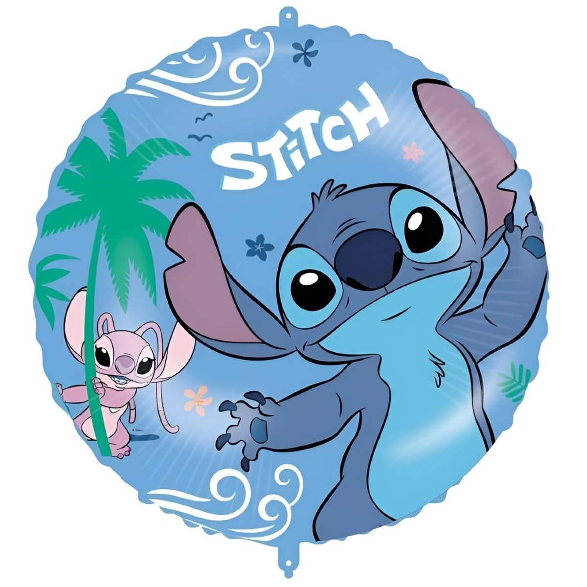Foliopallo - Disney Stitch & Angel, 46 cm, 1 kpl