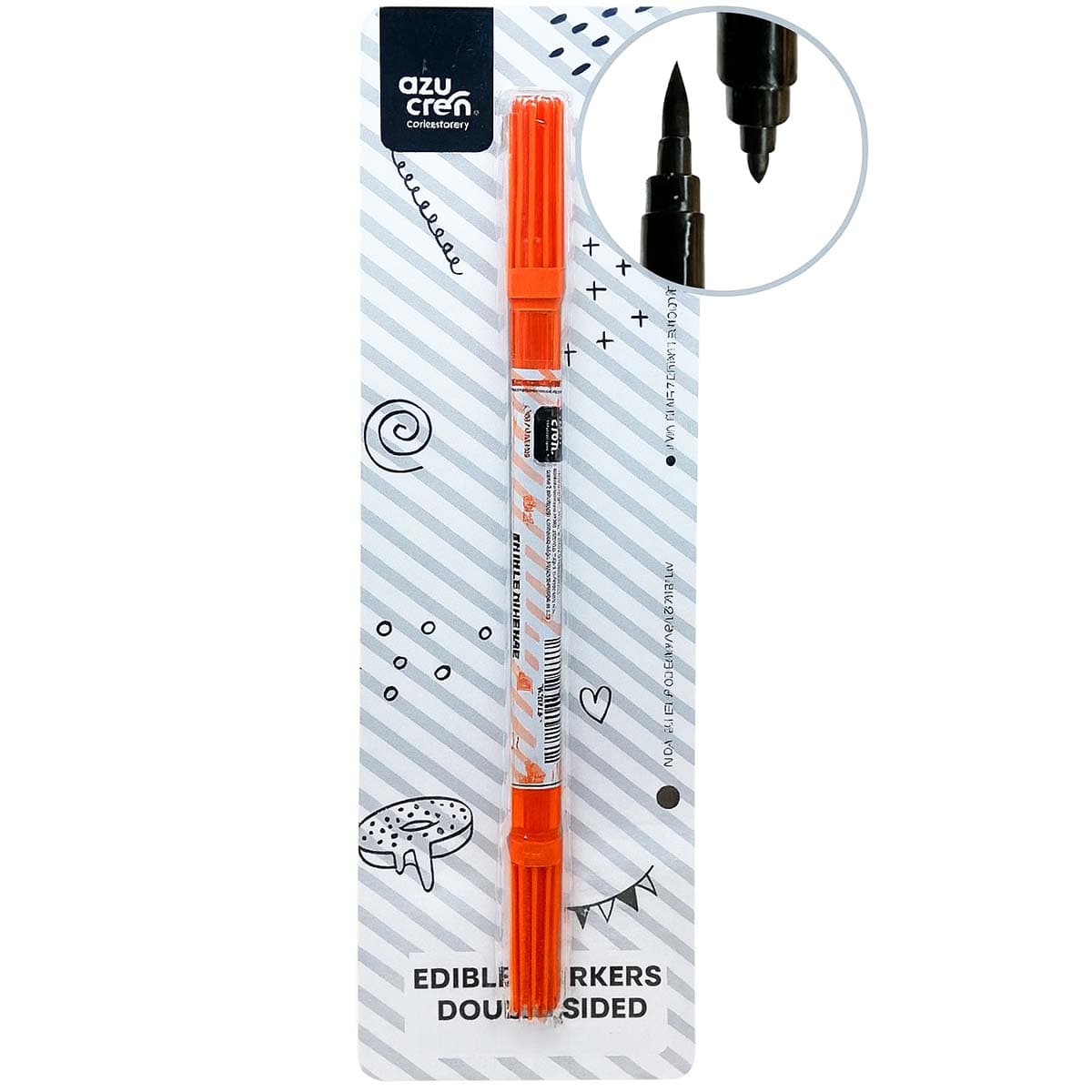 Elintarviketussi leivontaan - Oranssi, Kaksipäinen