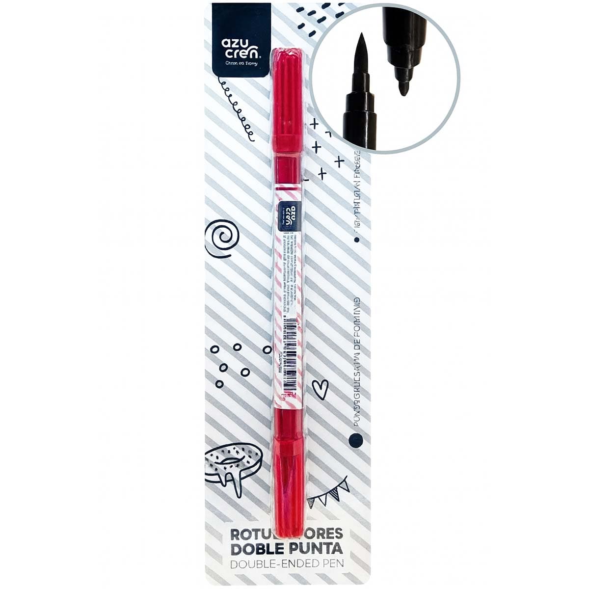 Elintarviketussi leivontaan - Punainen, Kaksipäinen