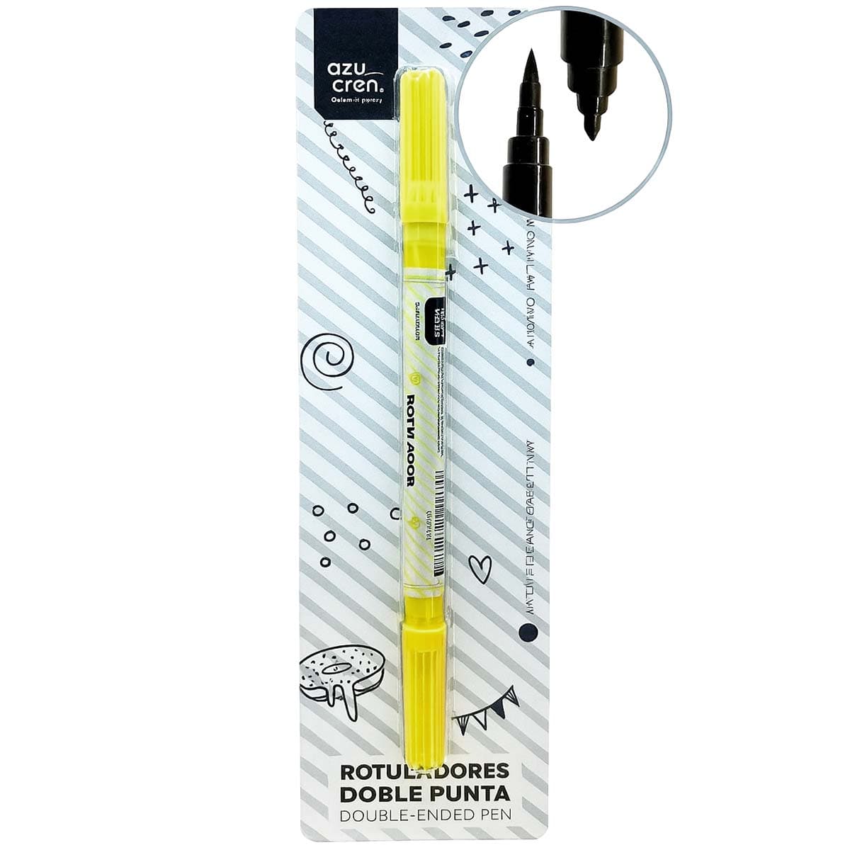 Elintarviketussi leivontaan - Keltainen, Kaksipäinen