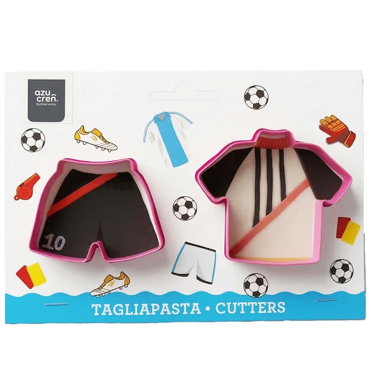 Muotti – Jalkapallopaita ja -shortsit (2 kpl)