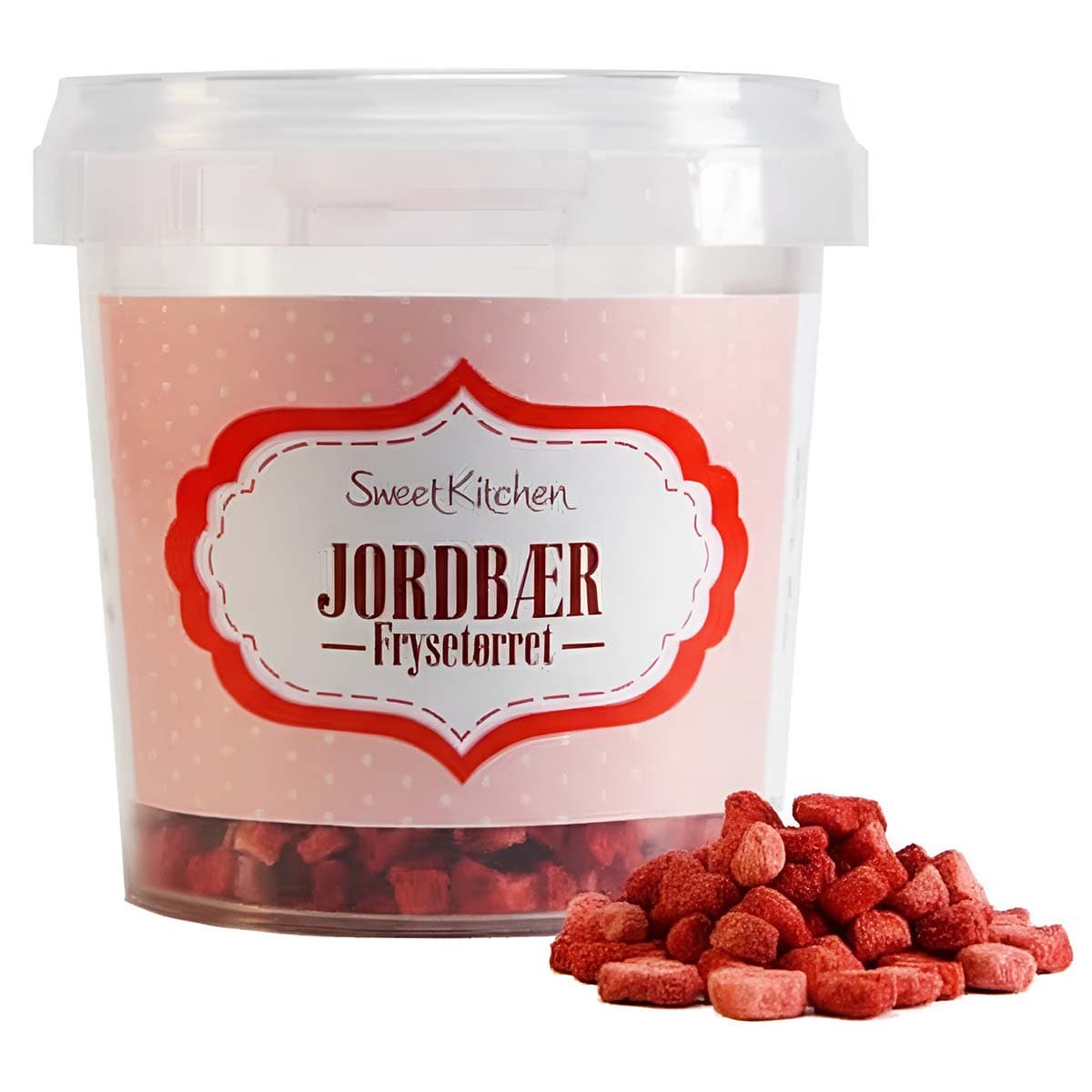 Pakastekuivatut mansikkapalat 10 g