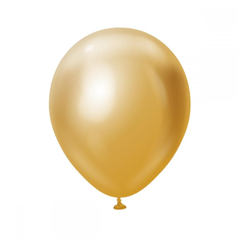 Ilmapallot - Gold Chrome, 45cm, 5kpl