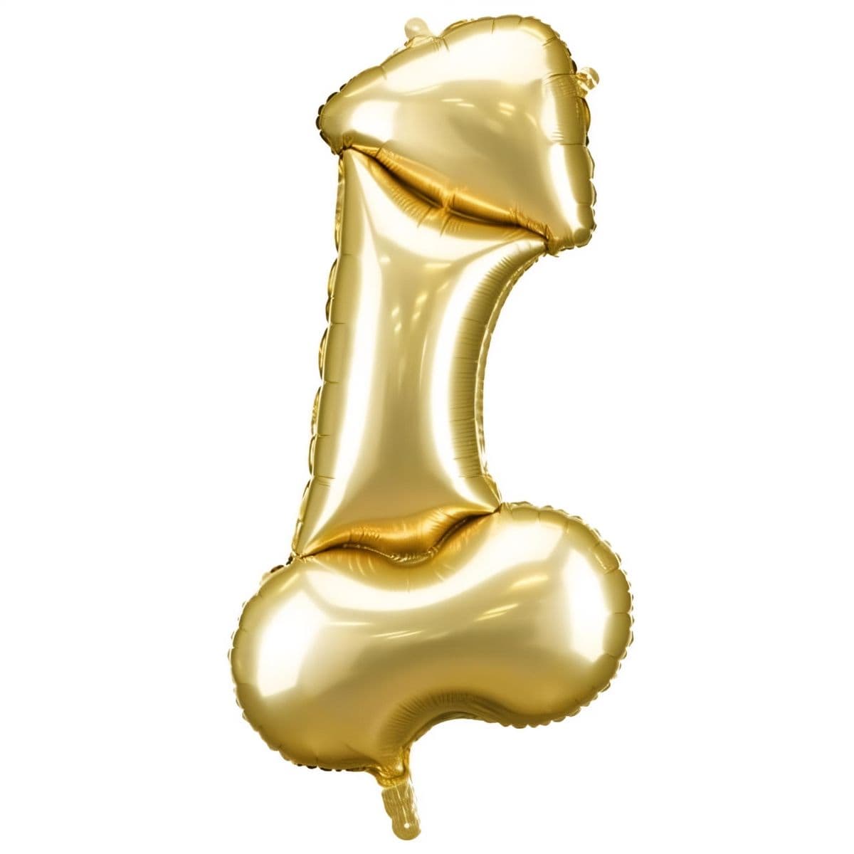 Foliopallo - Penis, kulta, 55,5 x 112 cm