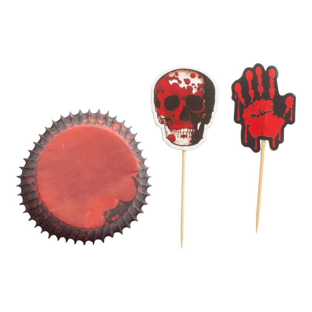 Cupcake-setti - Scary Halloween, 20kpl