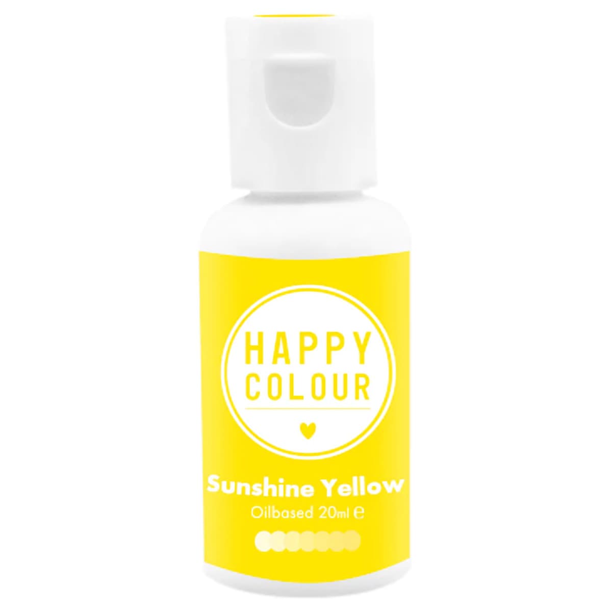 Öljypohjainen Elintarvikeväri - Auringonkeltainen, 20ml