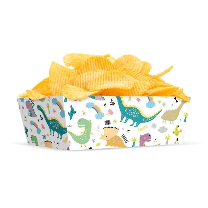 Tarjoiluastiat - Happy Dinos, 3kpl