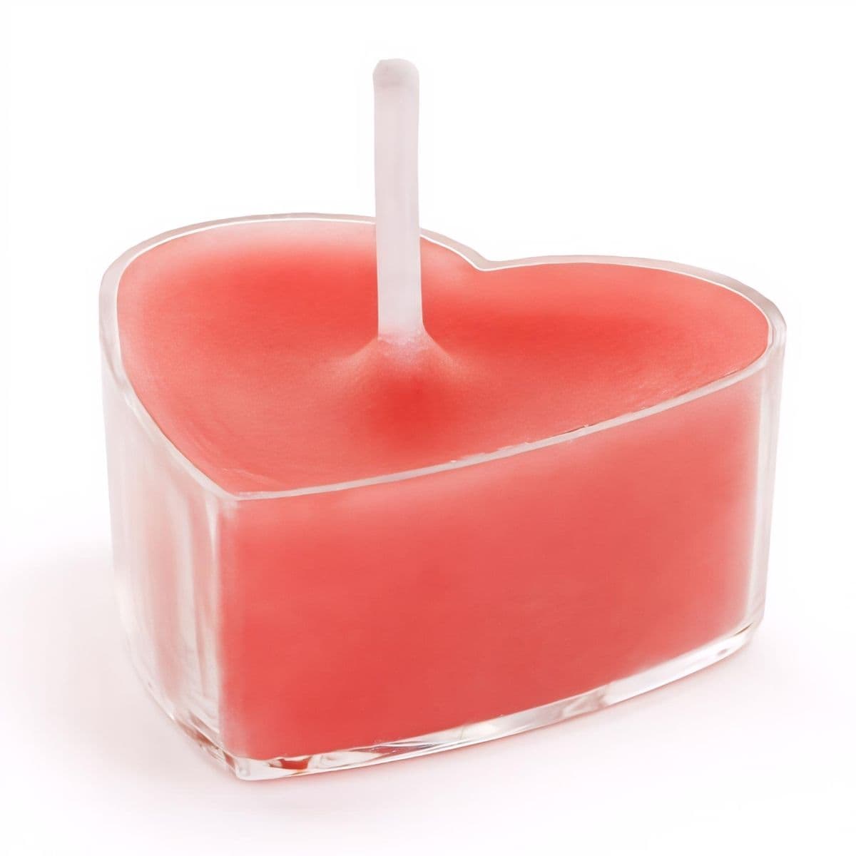 Lämpökynttilät - Sydän, Punainen, 10 kpl