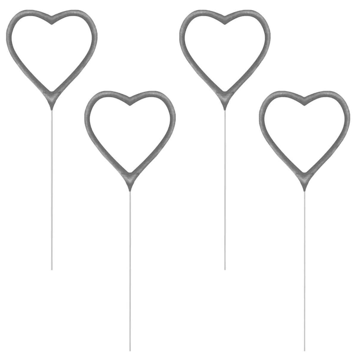 Tähtisädetikku - Sydän, 4 kpl