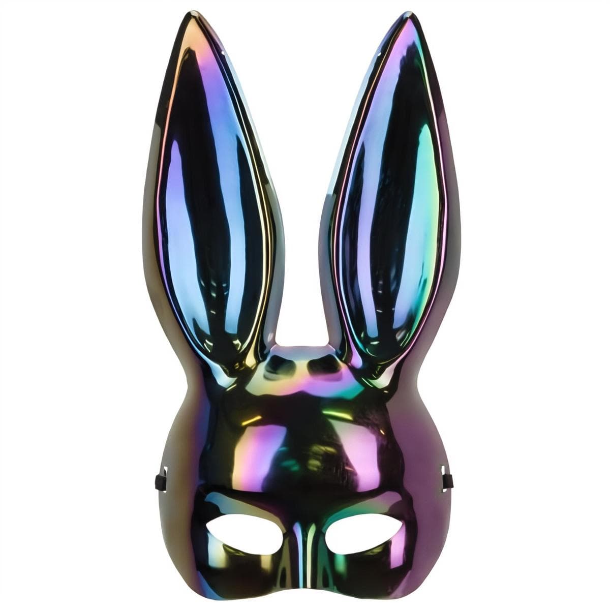 Naamio - Iridesoiva Musta Kani, 16.5x34cm