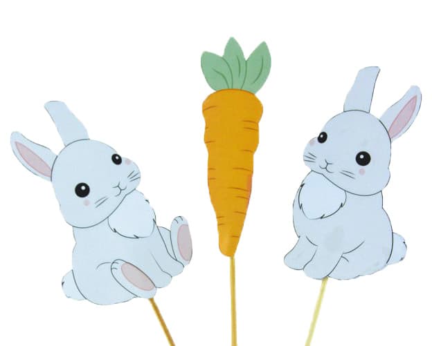 Kakkukoristetikut, Puput & Porkkana, 3kpl