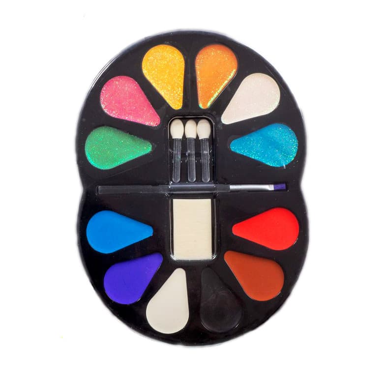 Kasvoväripaletti - Glitter/matta