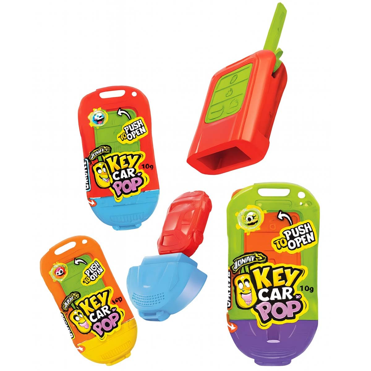 Karkkilelu – Autonavaimen muotoinen tikkari & pilli