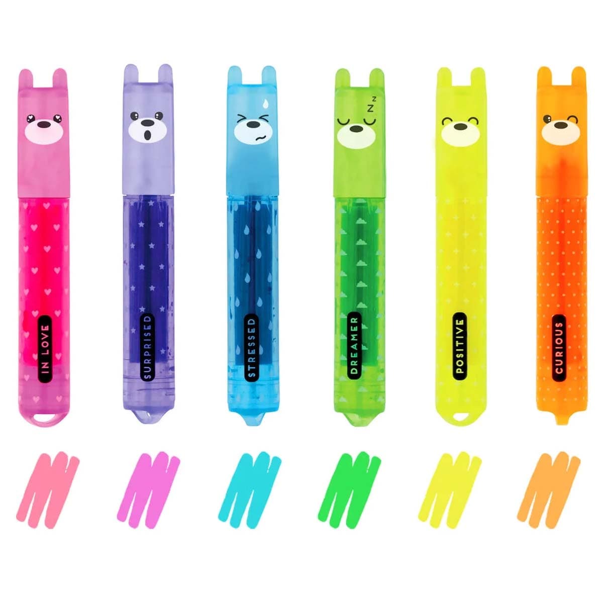 Mini Highlighters Teddy’s Mood – Neon