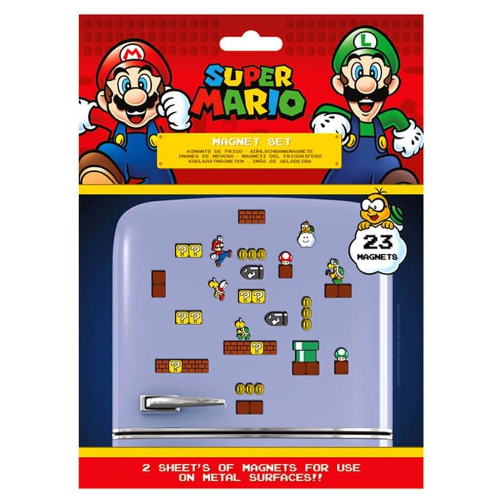 Magneetit - Super Mario, 23kpl