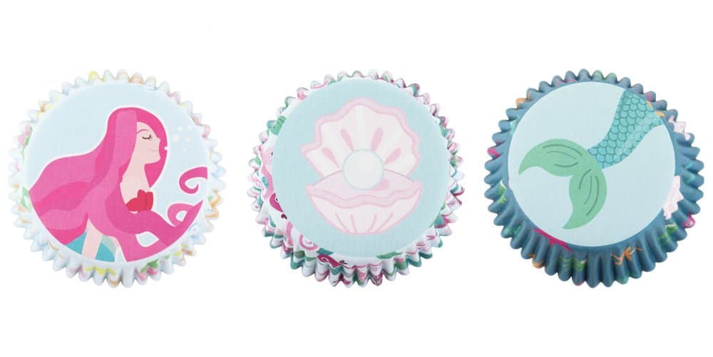 Foliomuffinivuoat - Merenneito, 60kpl