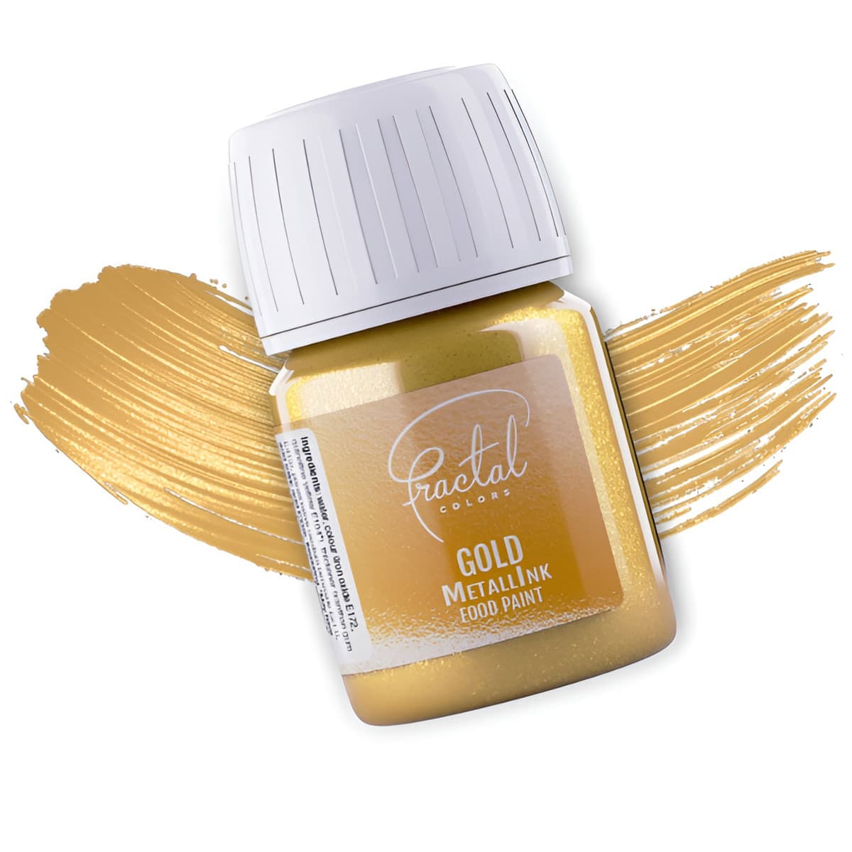 Elintarvikemaali - MetallInk Food Paint - Gold, 30g