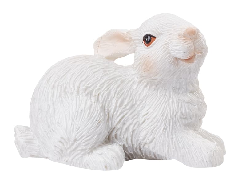 Pieni pupu, Miniatyyri - Valkoinen, 4cm