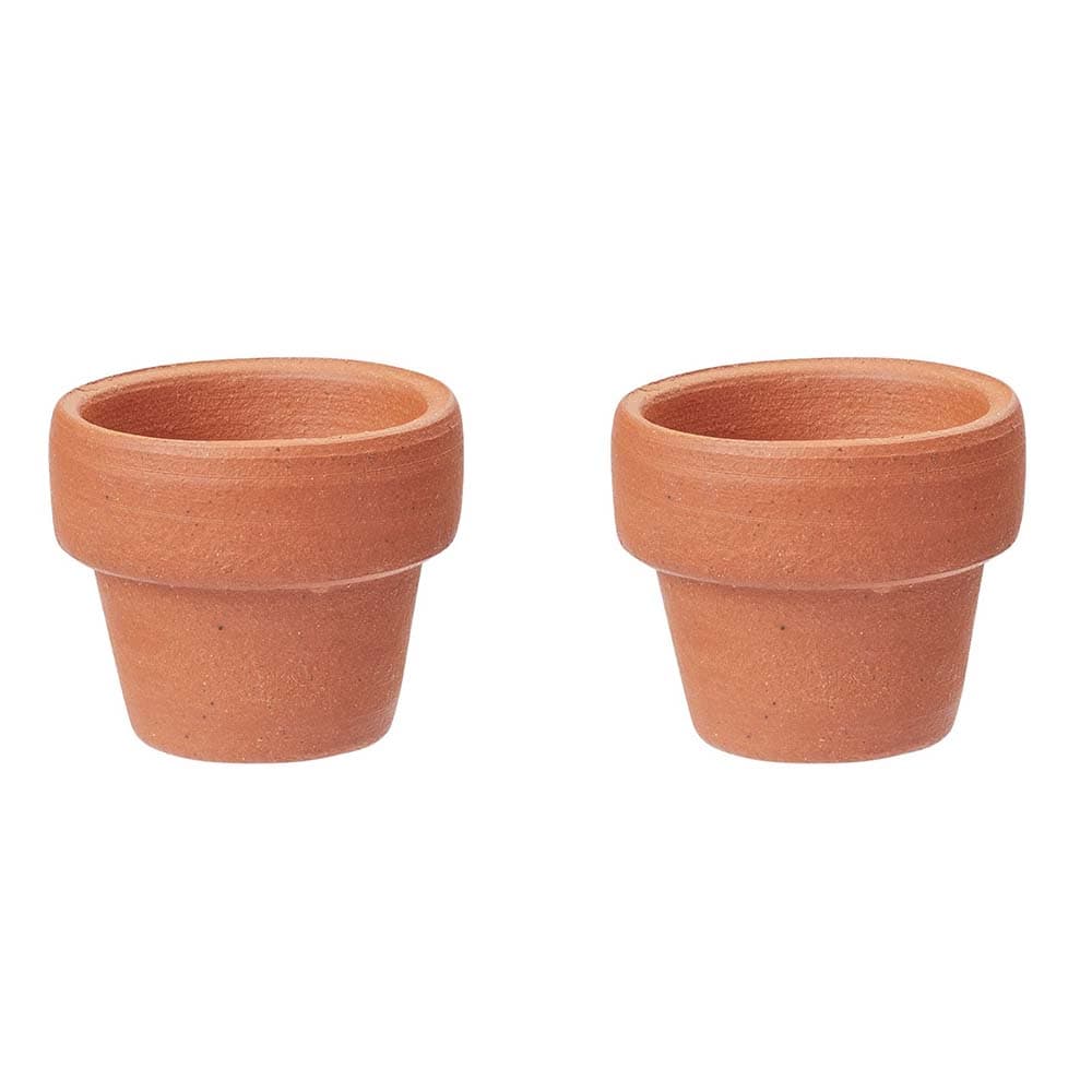 Miniatyyri - Kukkaruukku, 1,5cm, 2kpl