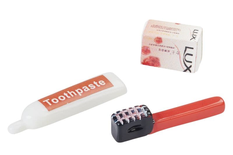 Miniatyyri - Hammasharjasetti