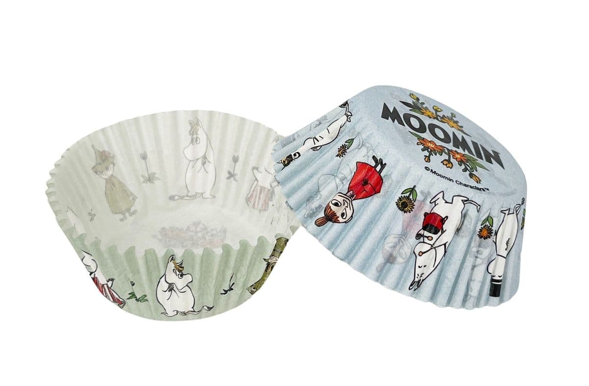 Muffinssivuoat - Muumit, pastelli, 24 kpl