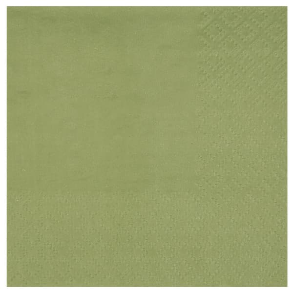 Lautasliinat - Oliivinvihreä, 25kpl