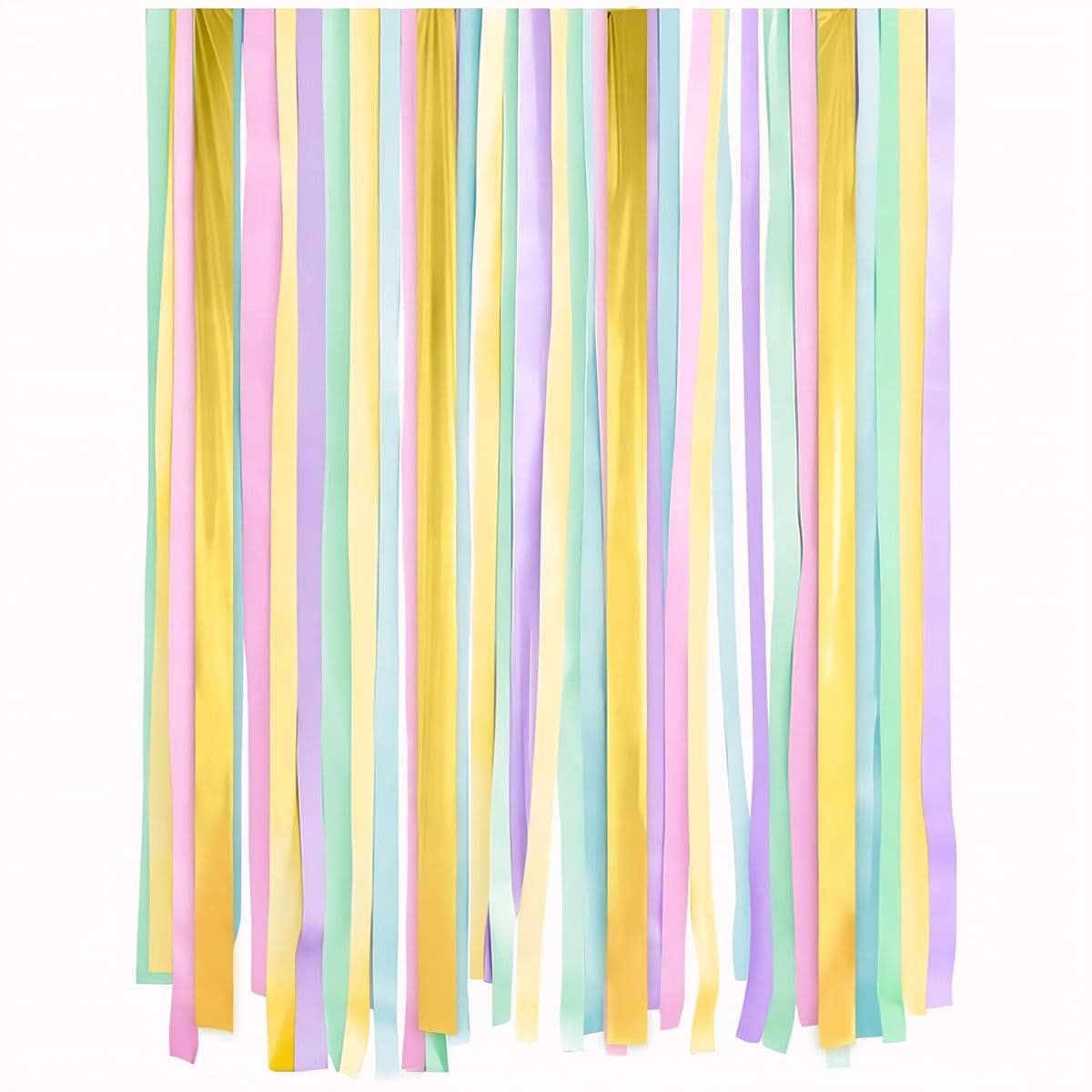 Kreppipaperinauhasetti, pastelli