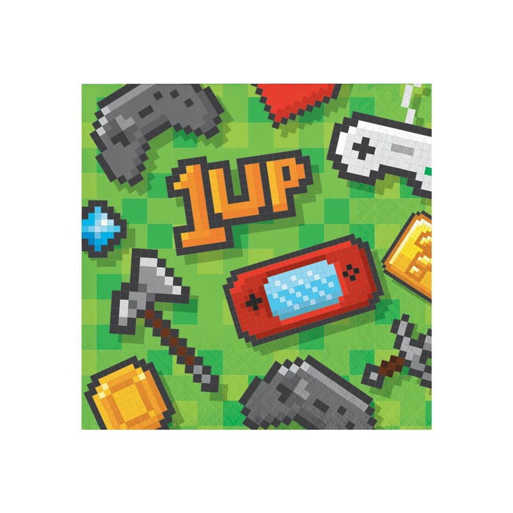 Peli-aiheiset servetit, 16kpl