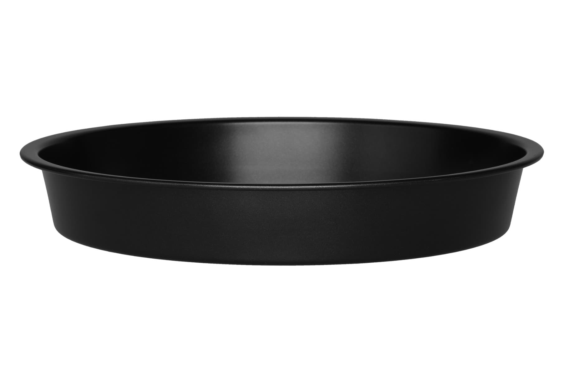 Piirakkavuoka - Pyöreä, musta, 23,5cm