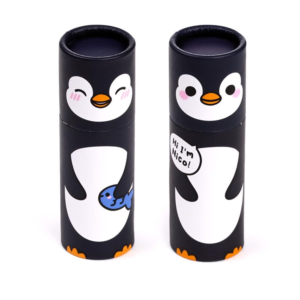 Puuvärikynät tuubissa - Pingviini, 12kpl