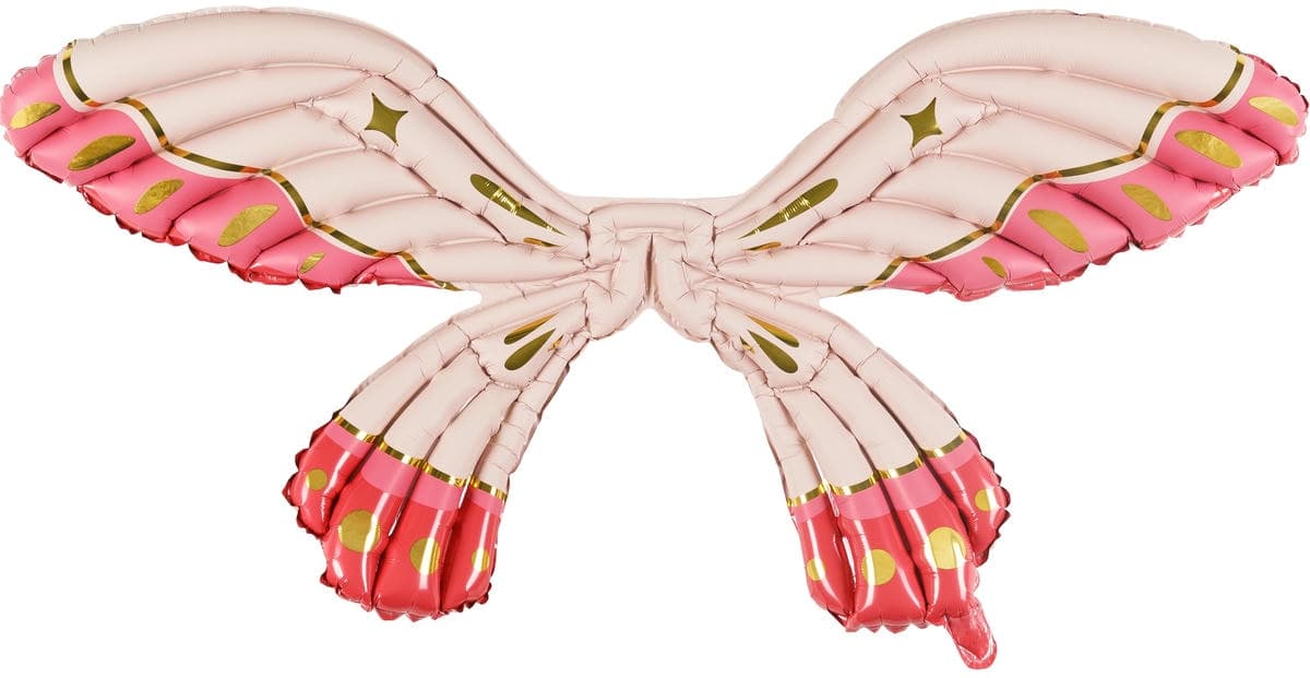 Asuste Foliopallo - Perhosensiivet Pinkki, 102x50cm