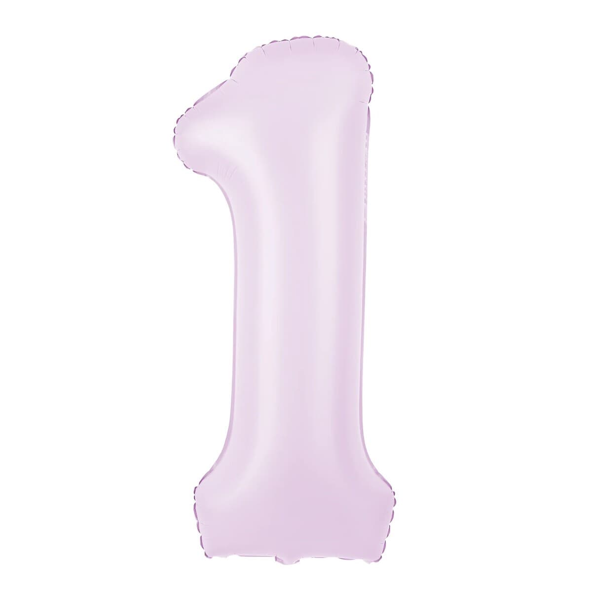 Isot numerofoliopallot - Pastelli liila, matta 100cm-1