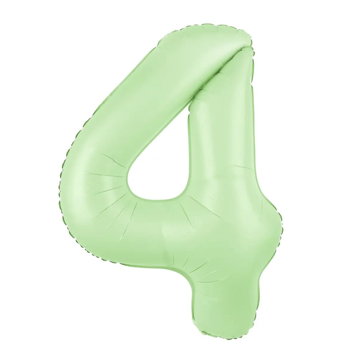 Isot numerofoliopallot - Pistaasi, matta 100cm-4