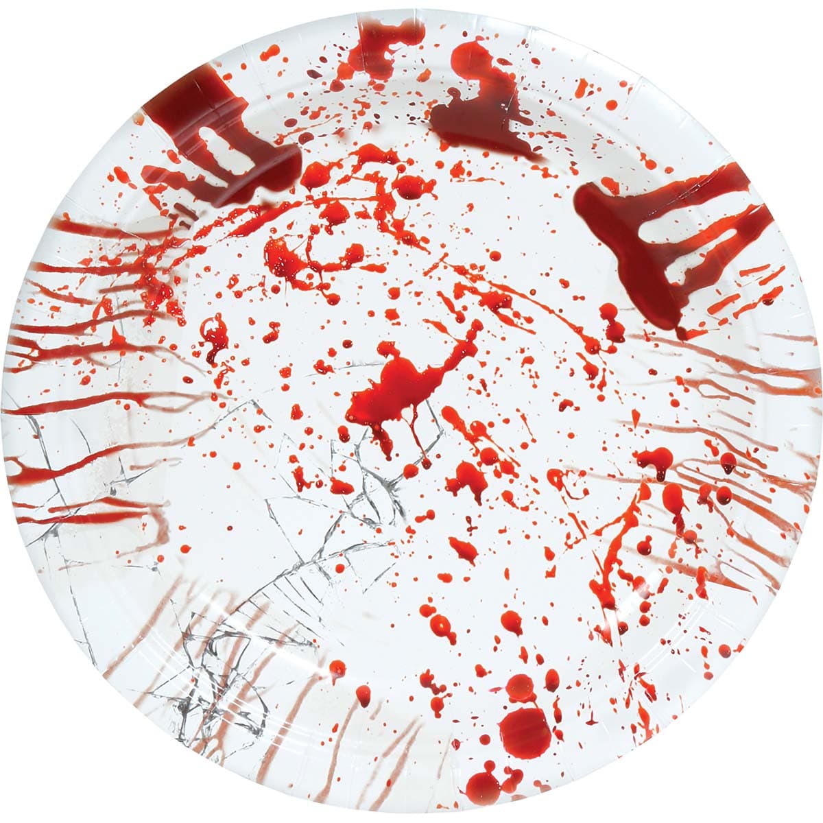 Pahvilautaset - Kauhujen kattaus, 23cm, 6kpl