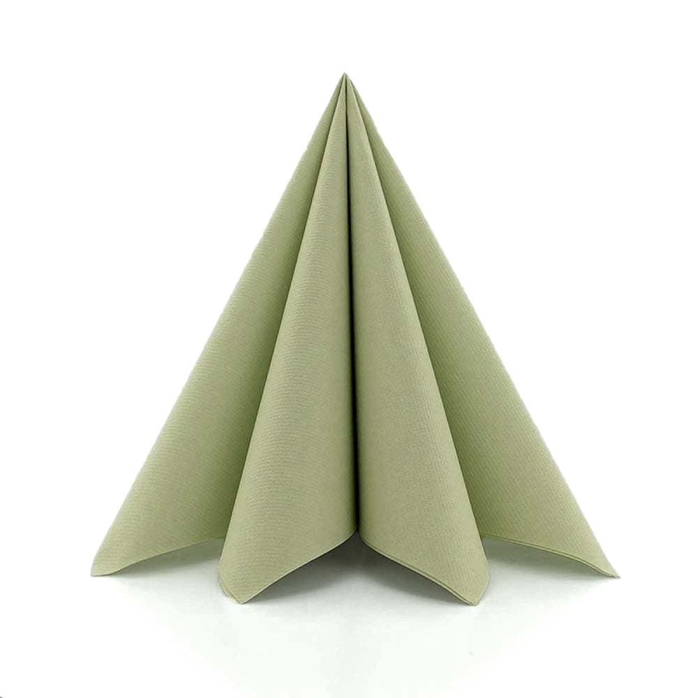 Premium Lautasliinat - Oliivinvihreä, 20kpl