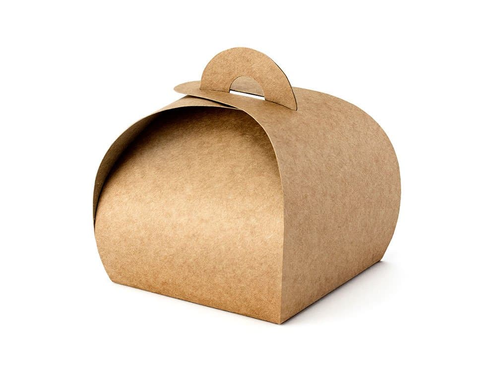 Lahjarasiat Kraft - 6x6x5 cm, 10kpl