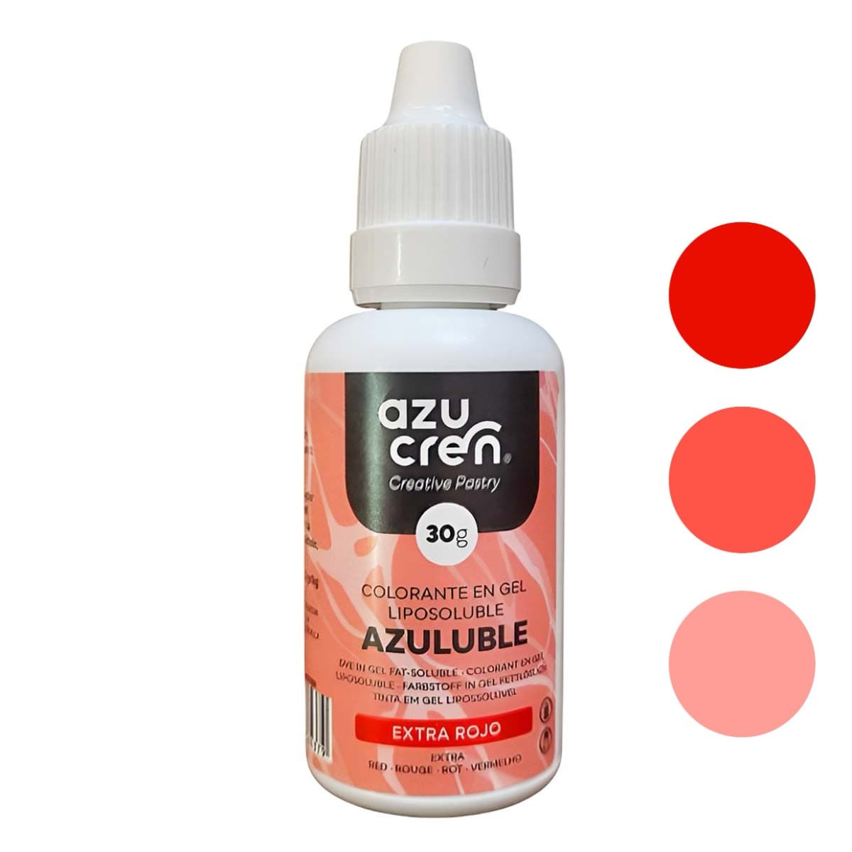 Öljypohjainen Elintarvikeväri - Extra Punainen, 30 ml Azucren